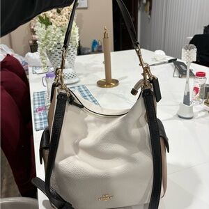 Coach White and Black Women's Bag